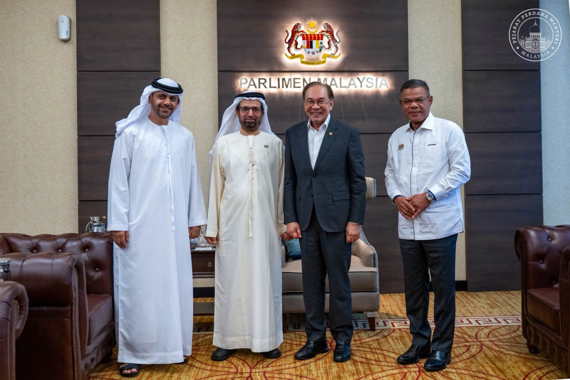 Anwar UAE fab Malaysia and UAE strengthen ties with strategic cooperation