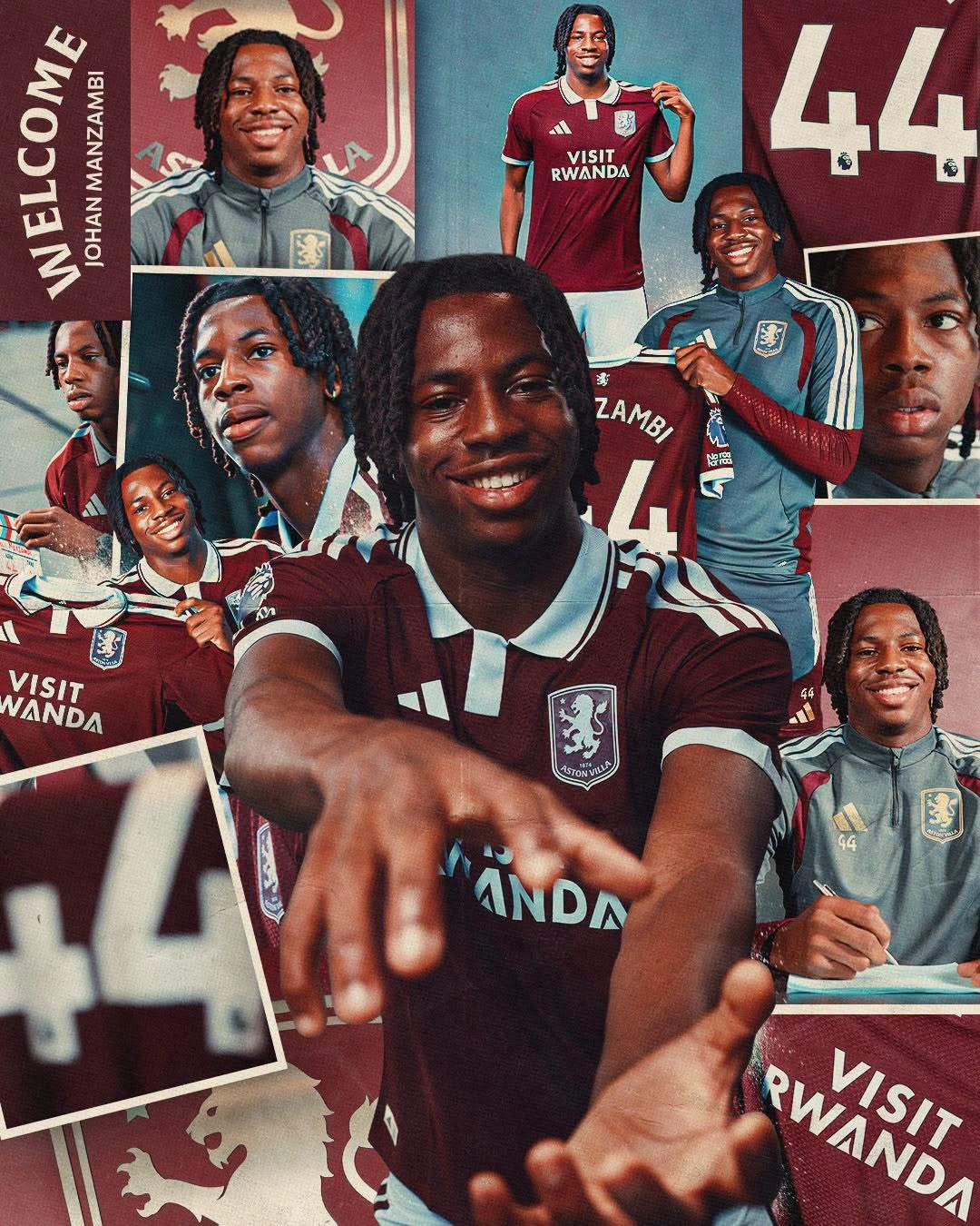 Aston Villa sign Swiss World Cup star Manzambi