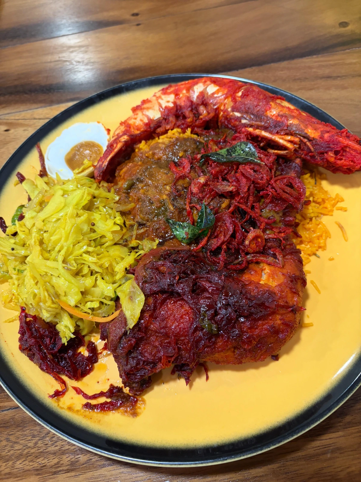 Customer allegedly charged RM50 for one piece of 'Udang Goreng Tiger XL' at nasi kandar
