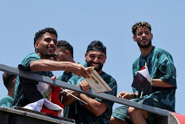 Egypt football fans welcome Salah home after historic World Cup run