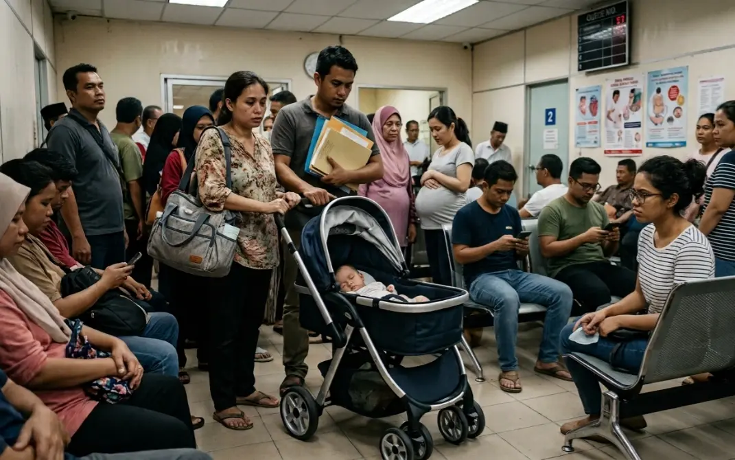 Woman’s opinion on parents with strollers at clinic goes viral