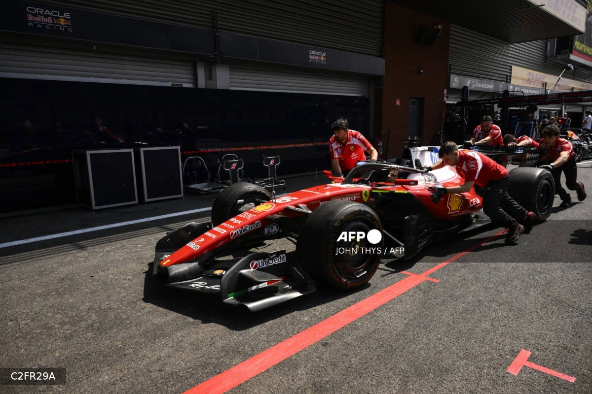 Hamilton and Leclerc avoid penalty as Ferrari fined Hamilton and Leclerc avoid penalty as Ferrari fined