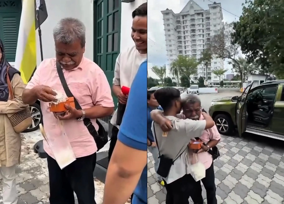 'I watched my father work incredibly hard': Malaysian son surprises father with dream 4x4 car