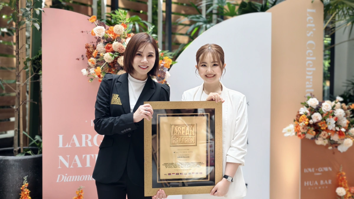 Lavin New York celebrates 29 years with official ASEAN record for premium diamond collection
