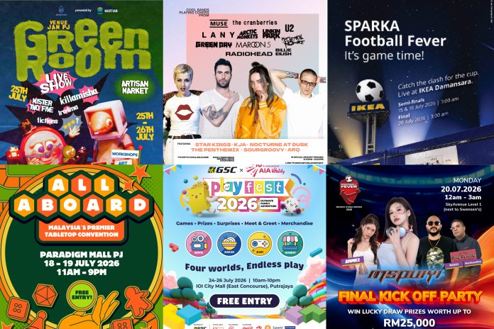 Football takes centre stage alongside gaming conventions and live concerts