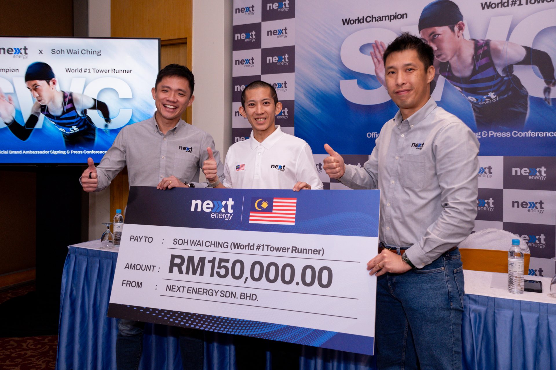 World No 1 tower runner Soh Wai Ching receives major boost ahead of busy competition calendar