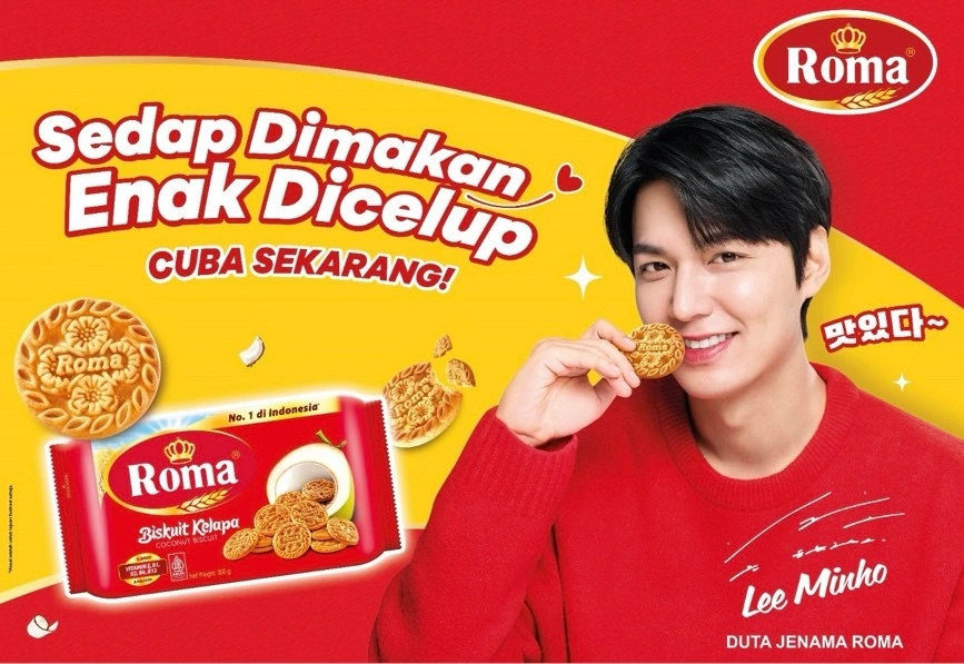 Roma reunites with Lee Minho to launch nationwide Roma Kelapa campaign