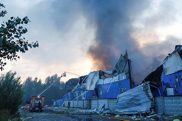 Russia launches third air attack on Kyiv in a week Russia launches third air attack on Kyiv in a week