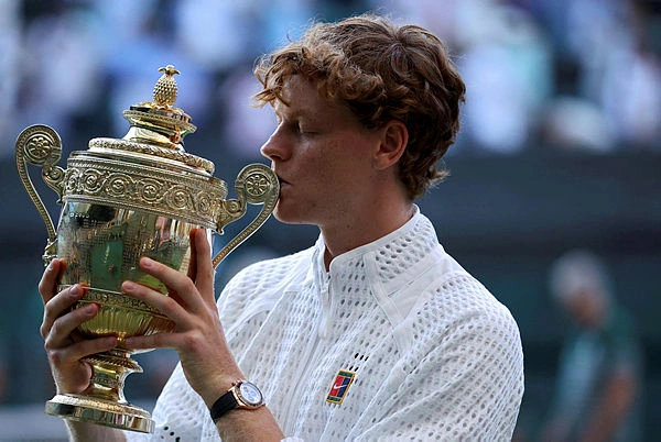 Irrepressible Sinner outlasts Zverev to win second straight Wimbledon title