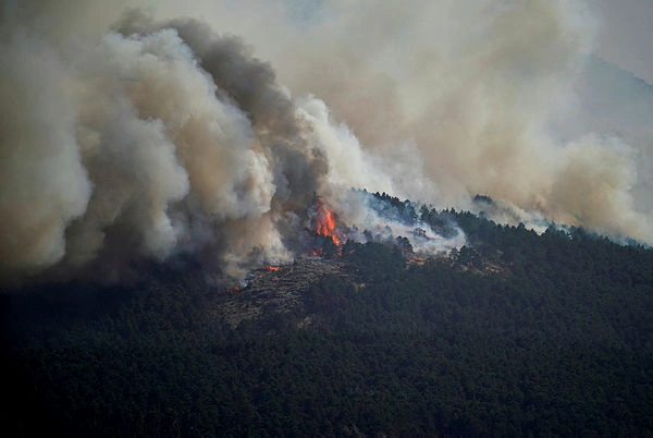 Thousands flee wildfires as France and Spain burn Thousands flee wildfires as France and Spain burn