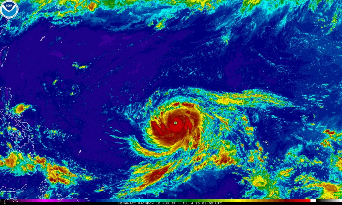 Typhoon Bavi threatens US Pacific islands with super storm Typhoon Bavi threatens US Pacific islands with super storm