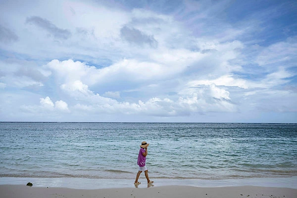 US-GUAM-MARIANA-WEATHER-TYPHOON 'Super typhoon' Bavi heads for US Pacific islands
