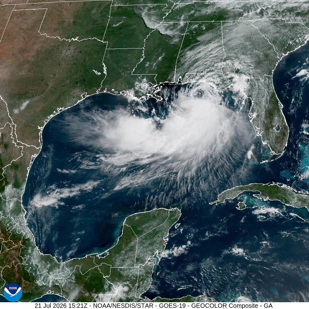 Tropical Storm Bertha spreads across northwestern Florida