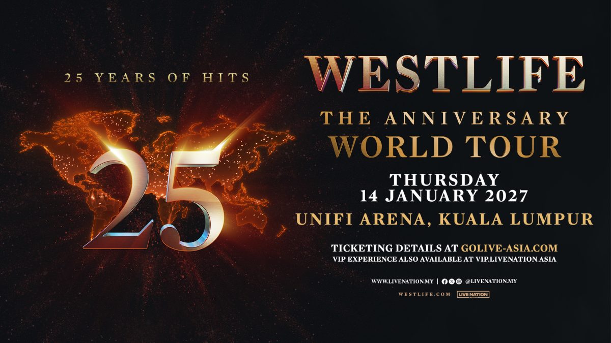 Westlife heads to KL for January 2027 concert Westlife heads to KL for January 2027 concert