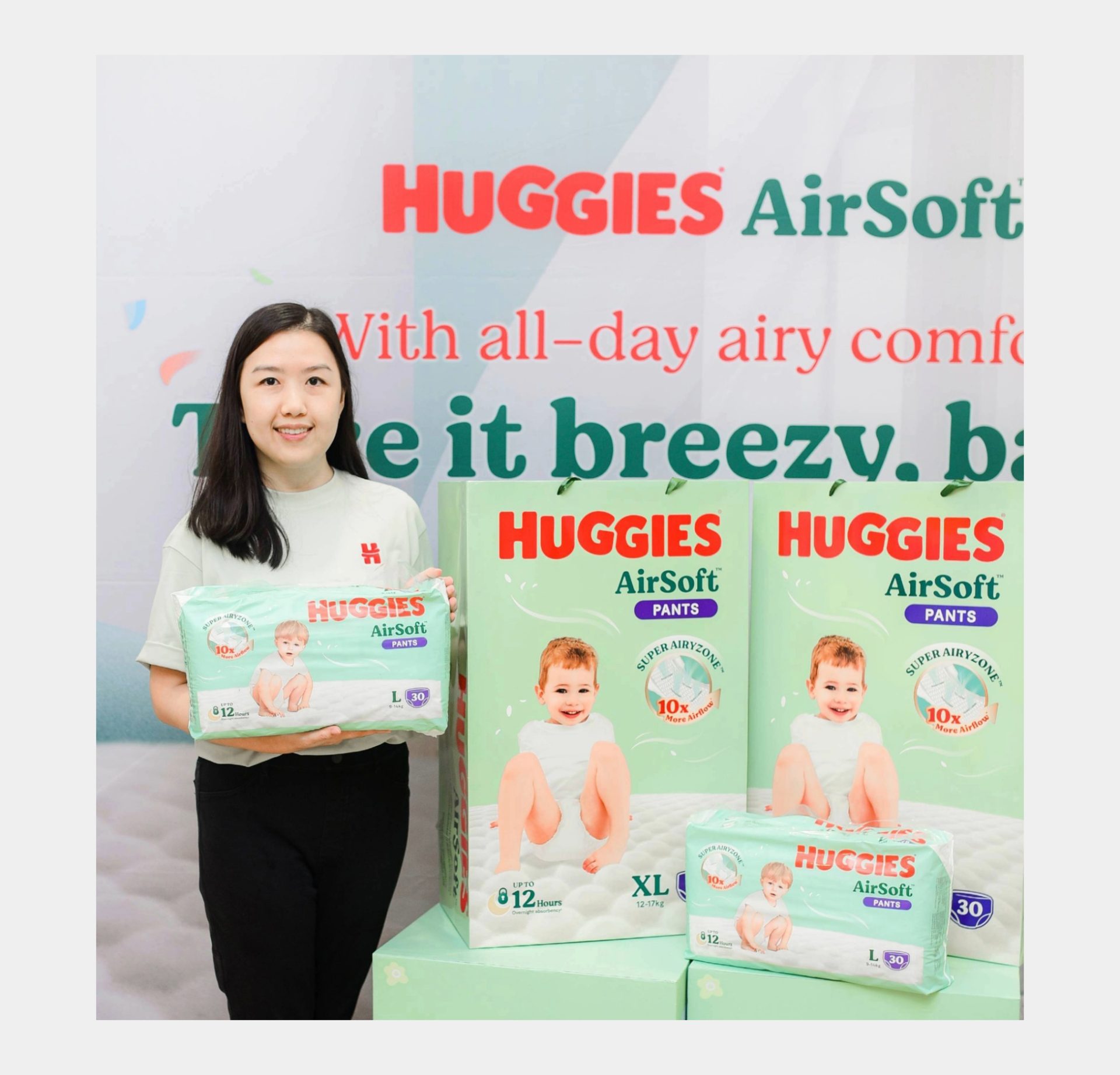 Huggies Conclude Nationwide ‘Huggies Breezy Day’ Journey With Final Stop At TRX