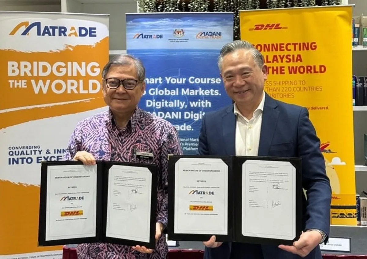 dhl-matrade Matrade, DHL Express deepen partnership to strengthen Malaysian MSMEs' export competitiveness