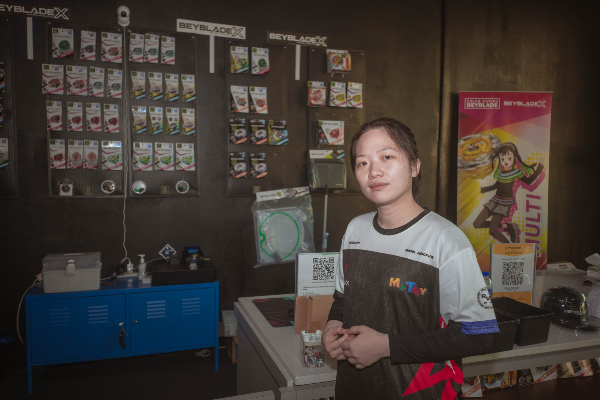 Intan is among the leading competitive Beyblade players in Malaysia.