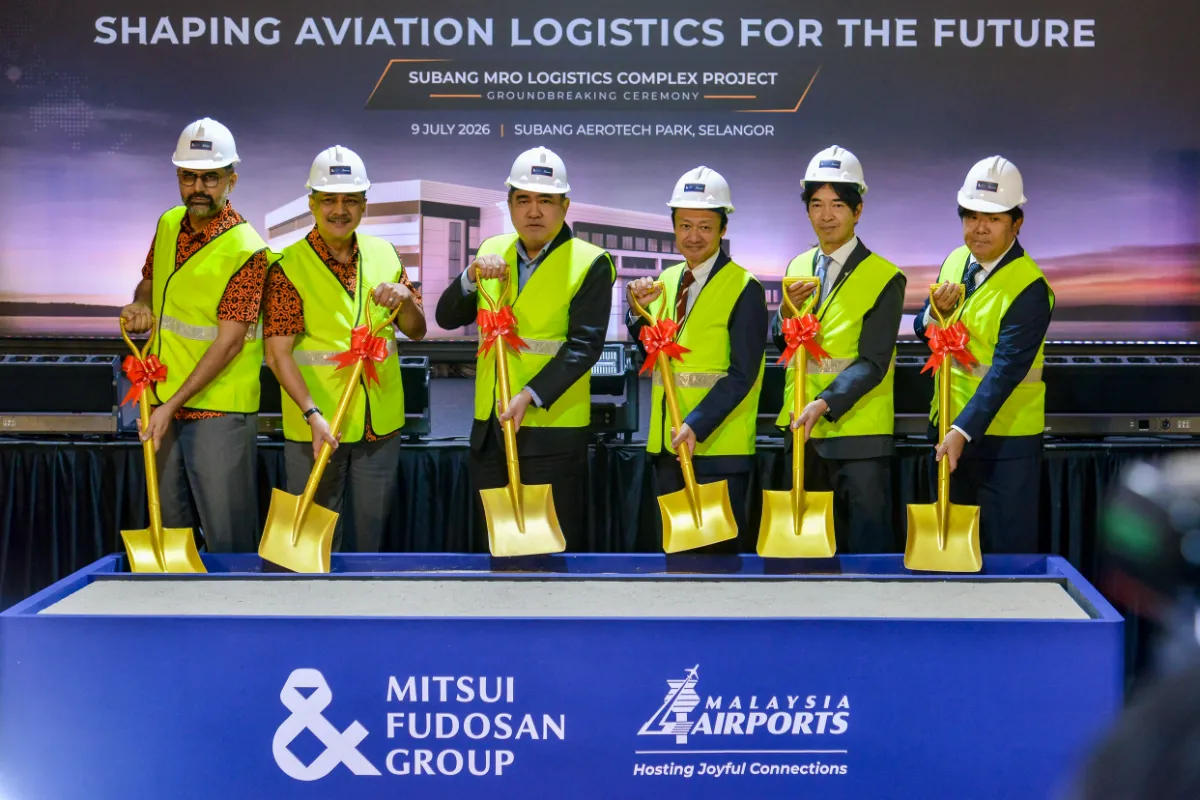 loke subang-mro-groundbreaking Mitsui Fudosan, MAHB invest RM80m in new Subang logistics complex