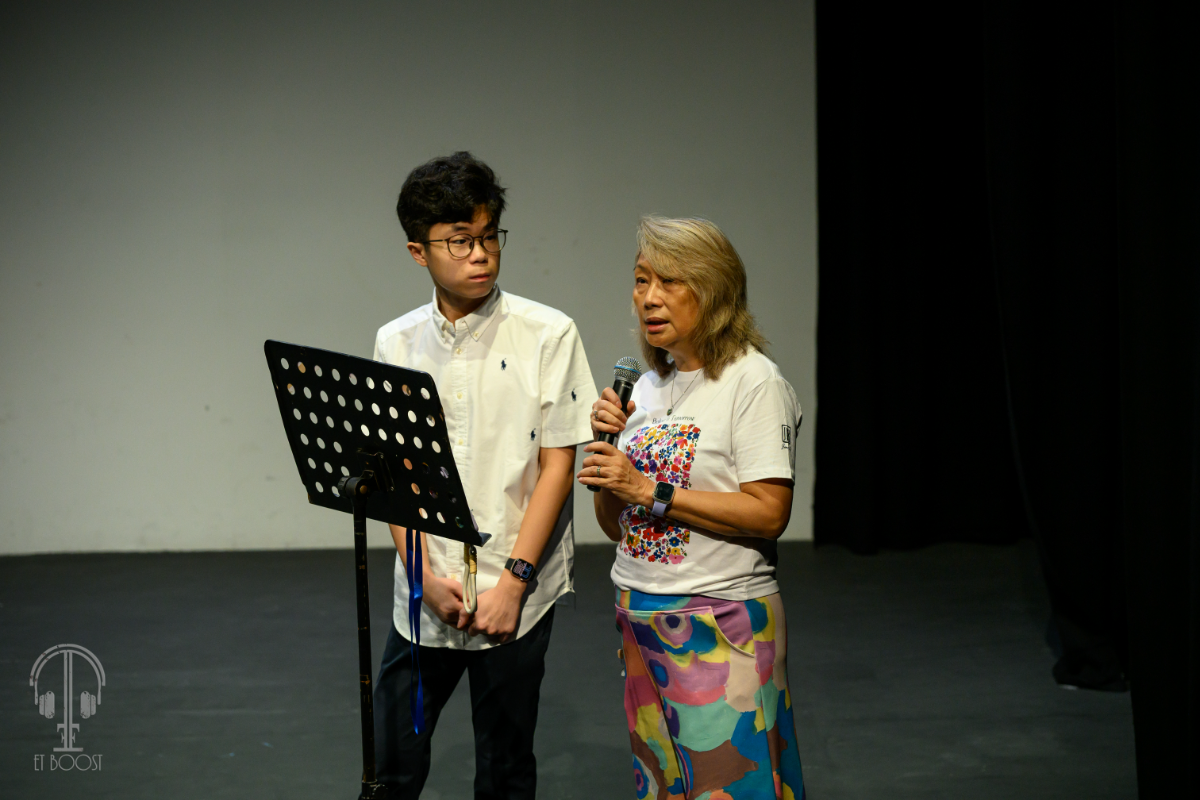 Moi (right) founded Janet Lee Gallery in honour of her late daughter and now uses it to support other artists and families. – HANDOUTPIC