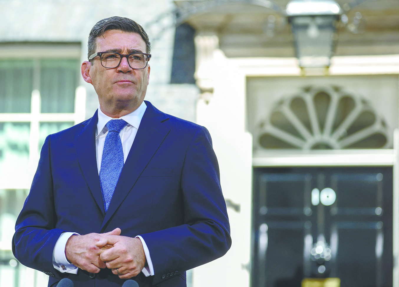 Andy Burnham UK inflation slows, offers new PM brief relief
