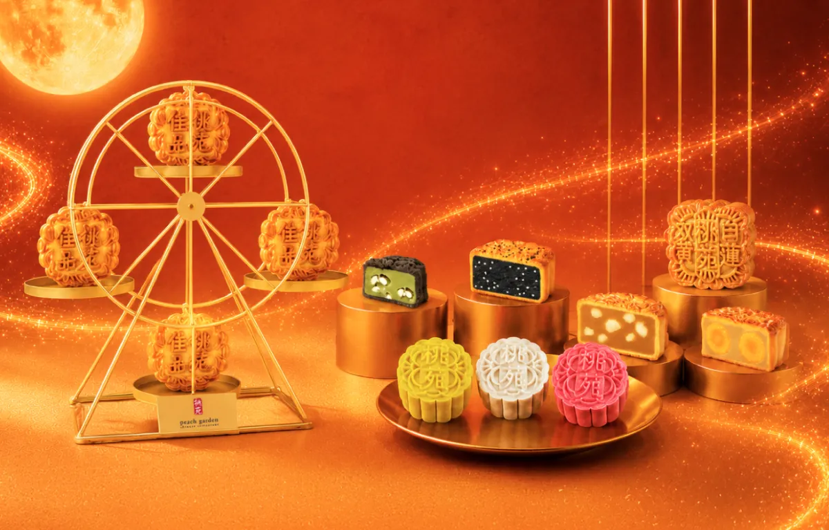 Peach Garden Celebrates Mid-Autumn Festival with Singapore Flyer-Inspired Mooncake Keepsake Gift Set