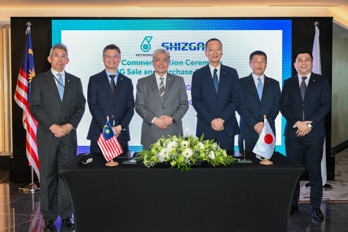 Petronas LNG signs 7-year supply agreement with Japan's Shizuoka Gas