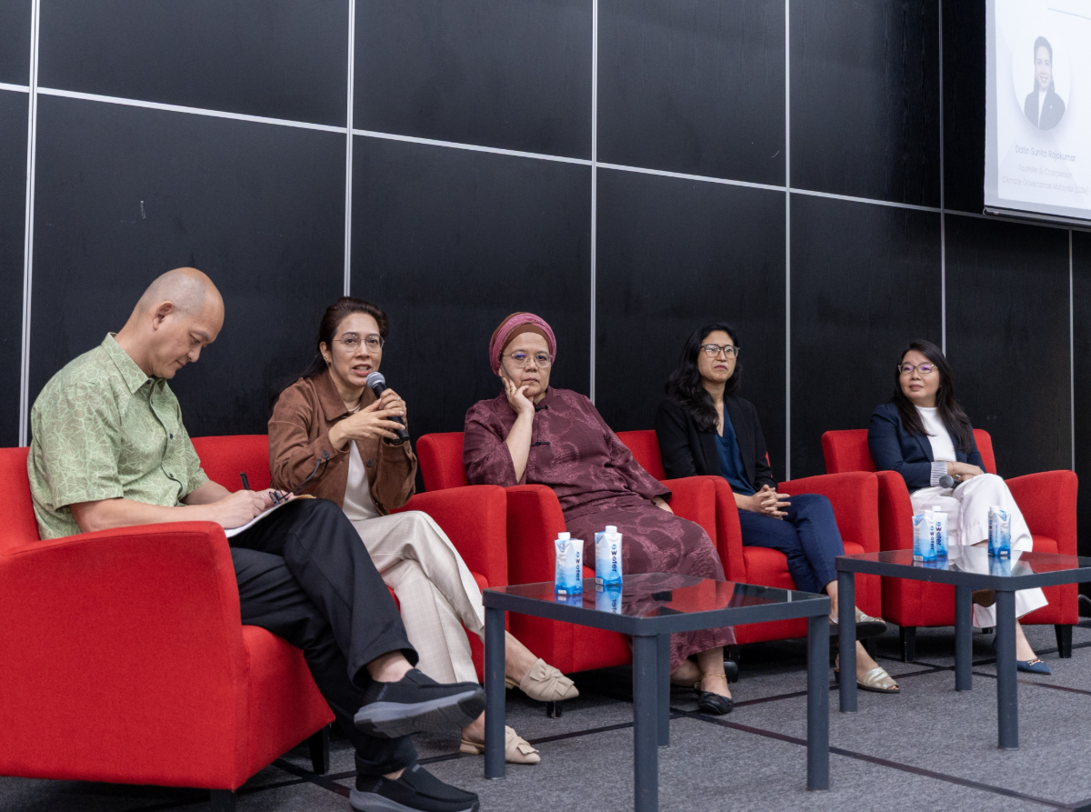 Taylor’s ESG Festival 6.0: More than mere sustainability summit (From left) Moderator Kian Ming, Sunita, Anita, Camacho and Jee Lian discuss whether ESG efforts are creating meaningful impact or simply improving reporting.