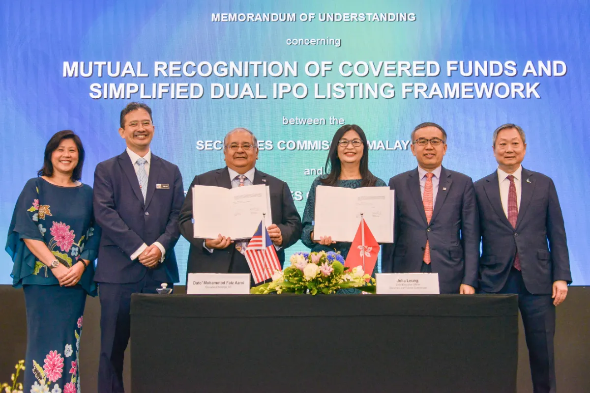 sc-hksfc--mou Securities Commission aims to strengthen regional capital market connectivity, investment ecosystem