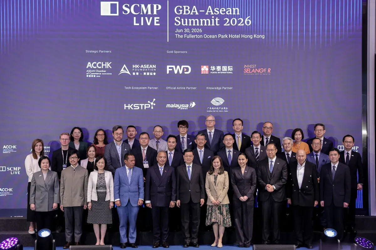 Hong Kong pitches itself to Asean as 'super connector' to China's Greater Bay Area