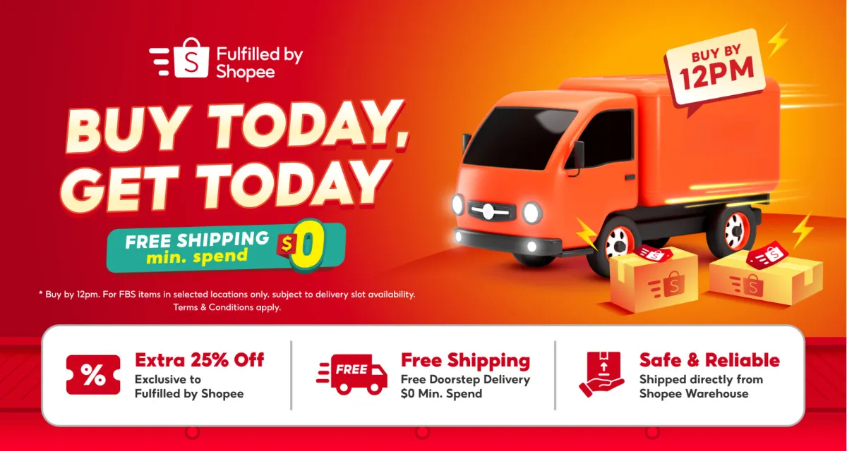 Shopee Launches Buy Today, Get Today with Free Islandwide Same-Day Delivery