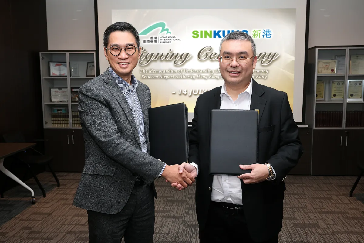Sin-Kung Logistics partners HK airport authority to pursue regional air cargo opportunities