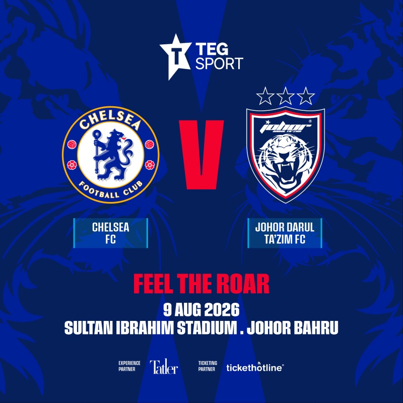 Chelsea vs JDT match prep in final stage, tickets from RM154